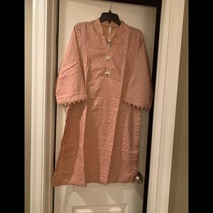 Juccard kurta with embellishments..